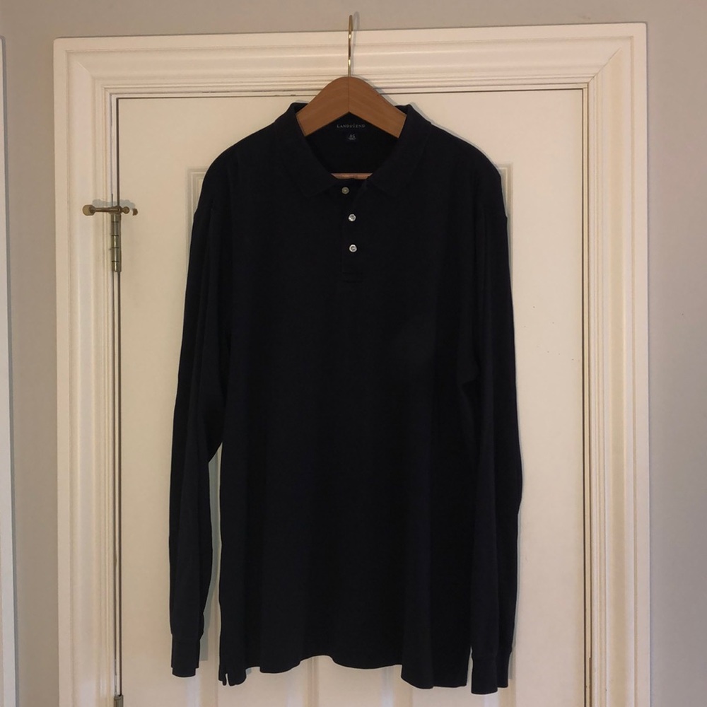 Men’s Lands End Polo Style Shirt